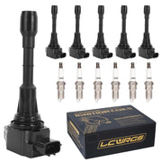 LCWRGS front packaging showing six coils and six spark plugs, clear kit benefit