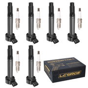 LCWRGS front packaging showing complete 6-coil and plug kit, clear fit information