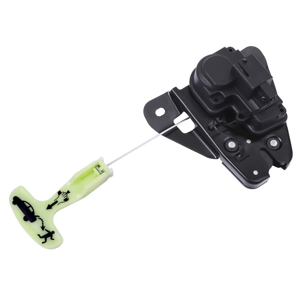 LCWRGS front view of trunk actuator showing durable casing and mounting points for reliable fit