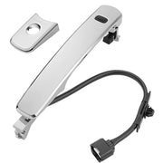 Lcyolada chrome driver-side handle front view showing fit benefit