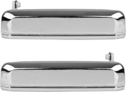 Lcyolada front view chrome handles showing clean OEM look and durability