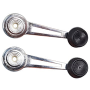 Lcyolada chrome window cranks front view showing restored interior appeal