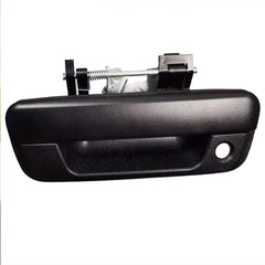 Lcyolada front view metal tailgate handle showing sturdy OEM-style fit