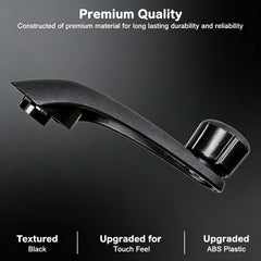 Lcyolada crank handle installed in door demonstrating restored function benefit