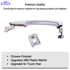 Lcyolada rear left handle close-up demonstrating OEM-style fit and long-lasting wear resistance