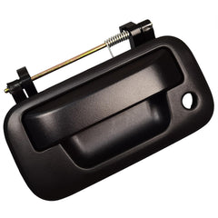 Lcyolada front view of metal tailgate handle showing OEM fit and sturdy design