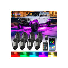 LD DARKEAGLE front-installed on Jeep enhancing curb appeal and visibility