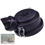 LDCRE front view of air filter cap showing fit and durability