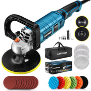 LDHTHOPI front view of buffer polisher showing sturdy grip and performance