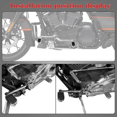 LDJXDADI rear shifter side profile emphasizing secure mounting and improved control