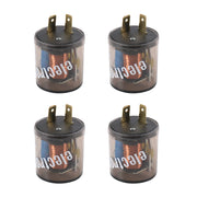 LDMINDA front view of 2-pin flasher relay showing compact design and easy replacement