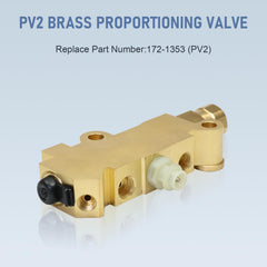 LDMINDA PV2 close-up of threaded brake ports showing precise machining for leak-free fit