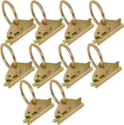 LE KAPMOZ front pack of 10 O-ring anchors showing contents and packaging durability