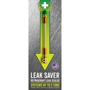 Leak Saver front label showing product name and key benefits