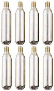 Leak Saver front packaging showing eight CO2 refill cartridges and brand clarity