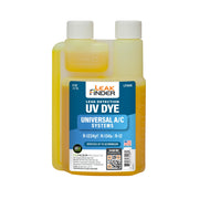 LEAKFINDER LF1008 front bottle view showing label and capacity benefits