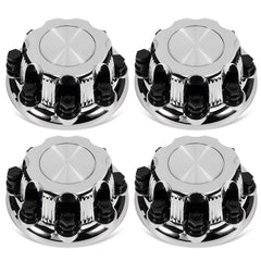 leaptrend front packaging chrome center cap showing polished look and easy replace benefit