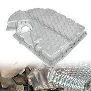 leaptrend oil pan front view showing overall shape and mounting points for reliable fit