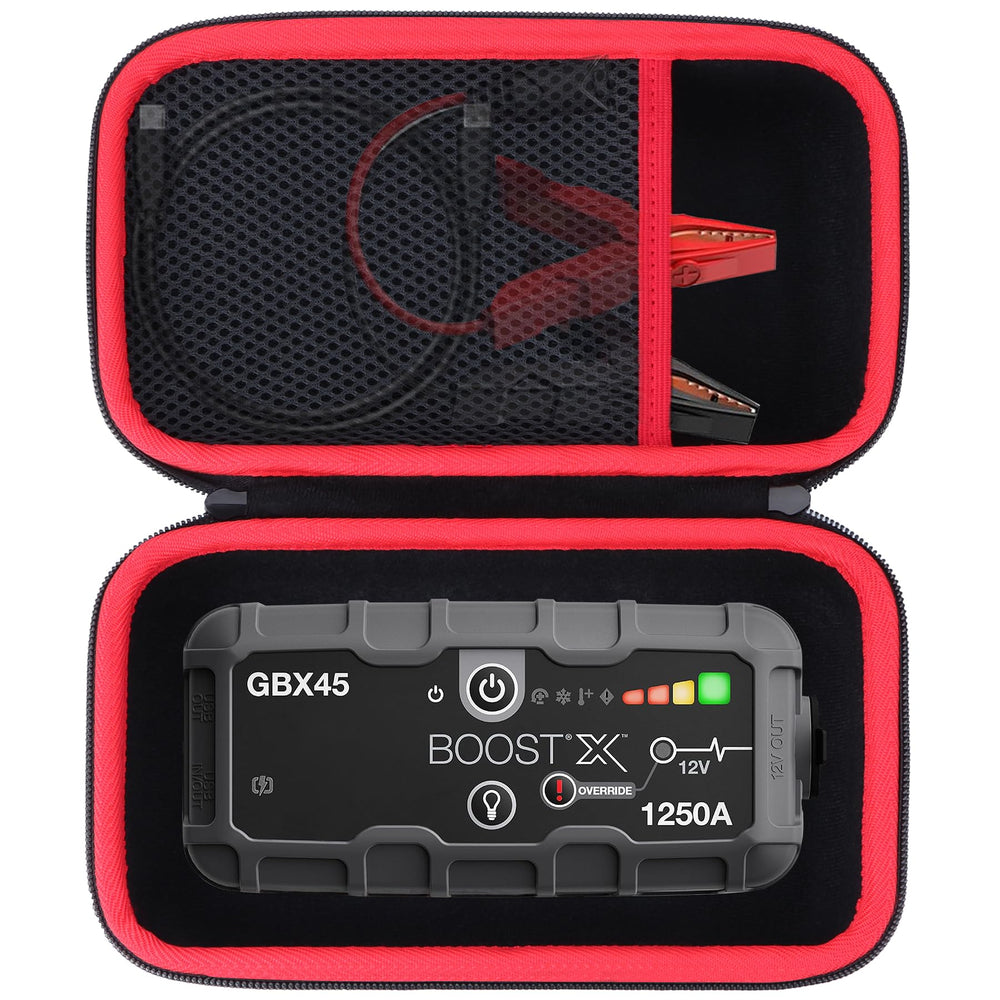 Lebakort front view case protecting Boost X GBX45 for safe transport