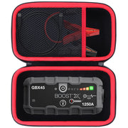 Lebakort front view case protecting Boost X GBX45 for safe transport
