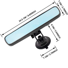 LECAMEBOR close-up of blue anti-glare coating reducing glare for clearer vision