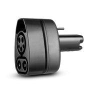 Lectron adapter front view showing durable exterior and versatile connection benefit