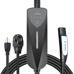 Lectron front unit and plugs showing portability and dual-plug convenience