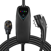 Lectron front view of portable charger showing compact design and fast charging