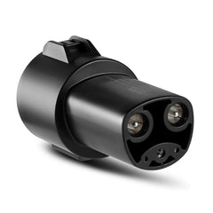 Lectron front view adapter showing plug and easy charging access