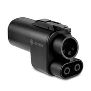 Lectron Vortex Plus front view showing compact adapter design and fast-charging access