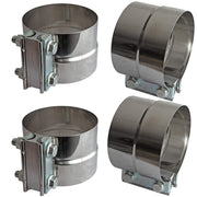 LEDAUT front view of 5-inch clamp showing pack and corrosion resistance