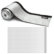 LEDAUT front packaging showing heat shroud kit and included ties for easy fit