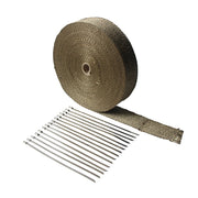 LEDAUT front packaging showing titanium wrap kit and benefits