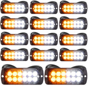 Leelosp front view showing amber and white strobe pack for enhanced visibility