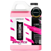 Legendary Car Care bottle front label showing product and size benefits