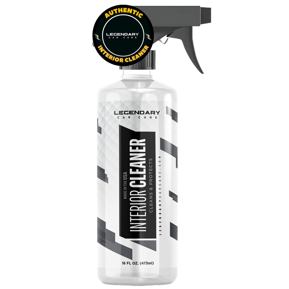 Legendary Car Care bottle front label showing product name and size for clear identification