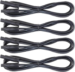 Leiboow front view of 4-pin extension cables showing kit and connectors, durable and ready