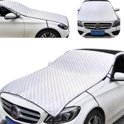 lekiliky hood cover on SUV protecting hood from sun and debris