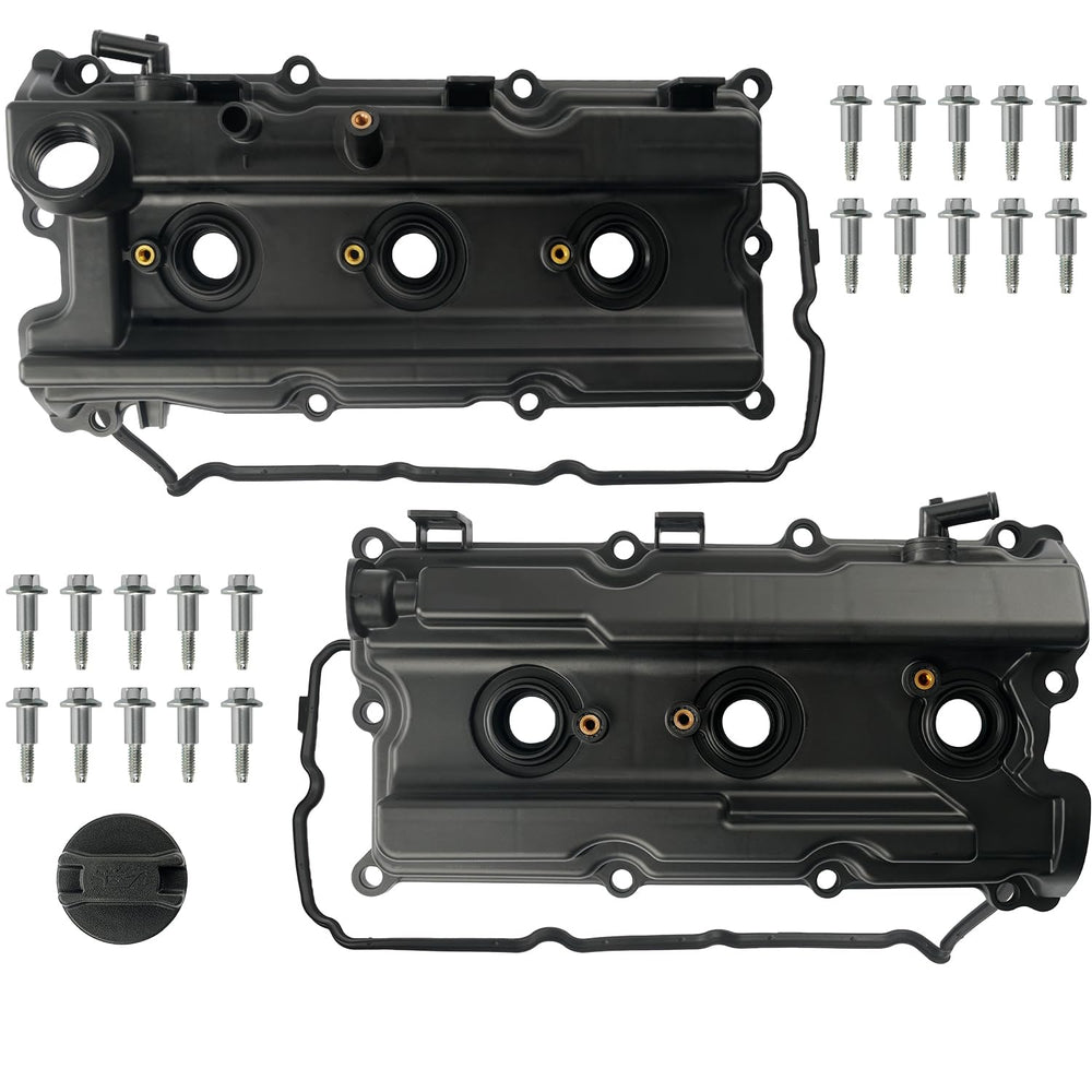 LEMASSON front view of both valve covers showing fit and finish benefit