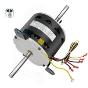 LEUNGOO front view of motor showing mounting flange and balanced housing for reliable airflow