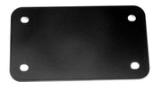 LFPartS front view black frame shows clean fit and improved plate appearance