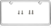 LFPartS polished front view showing slim chrome frame and neat border