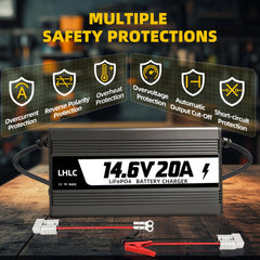 LHLC M8 terminal adapter allowing rigid bolt-down battery hookups