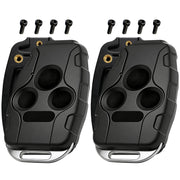 LHYYKJ front view of replacement shell showing clean 4-button layout and benefit of refreshed look