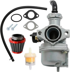 LIAMTU carburetor front view showing throttle body and choke for easy replacement