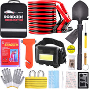 LIANXIN kit front view showing organized bag and safety tools for quick access