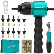 LIBRATON front of set showing organized kit for fast jobsite setup