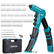 LIBRATON rivet gun front view showing tool ready for work and durable design