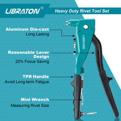 LIBRATON internal claw detail highlighting 35Cr-Mo steel durability and secure pull
