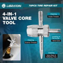 LIBRATON T-handle insertion tool in hand illustrating ergonomic grip for easier repairs
